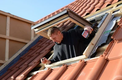 Pose de fenêtres de toit Velux au Mérévillois
